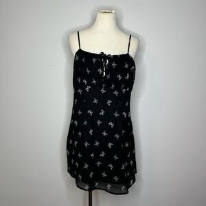 Divided H&M- Black Butterfly Dress